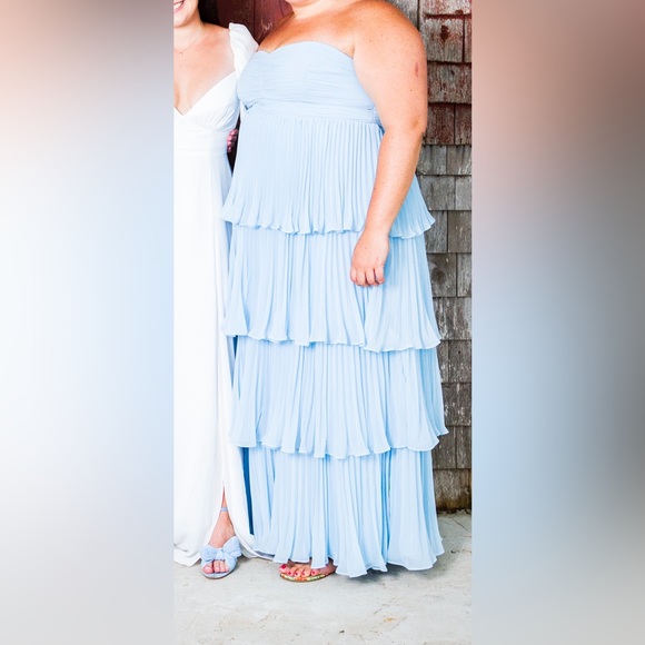 Tiered Formal Dress Plus Size - Picture 2 of 2